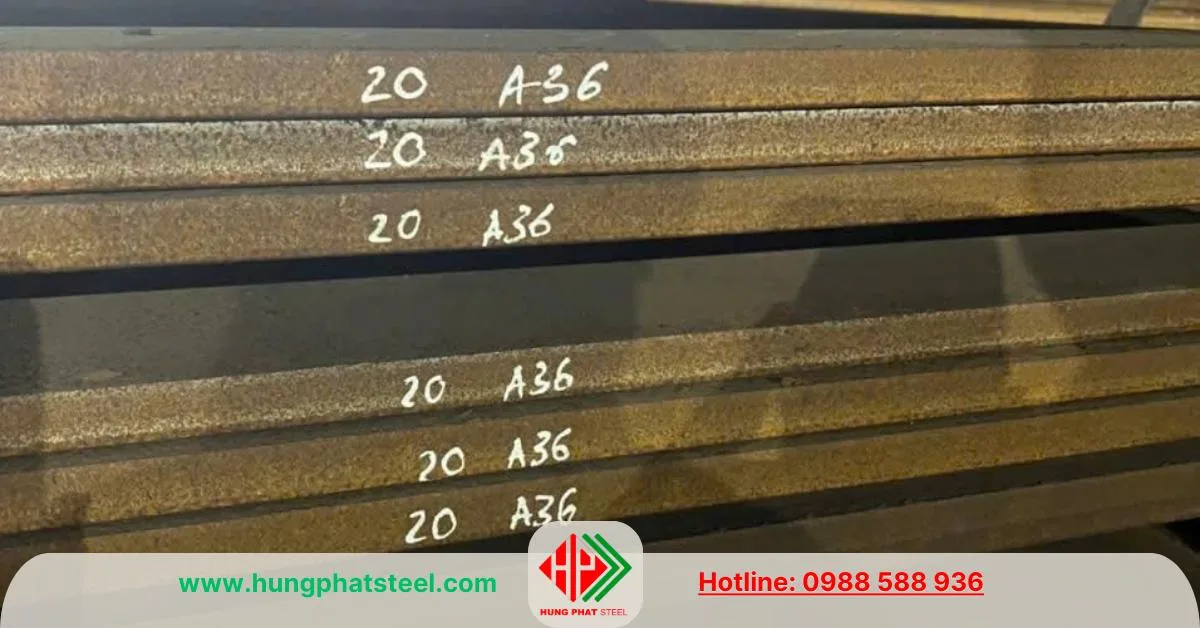Thép tấm A36 dày 20ly (20mm)