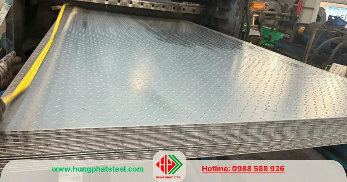 Thép tấm gân 3ly