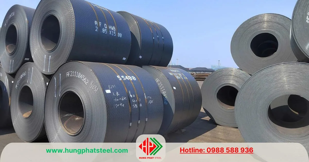 Thép tấm gân SS400