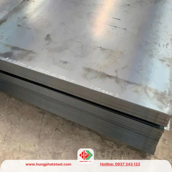 Thép tấm ss400 dày 2ly