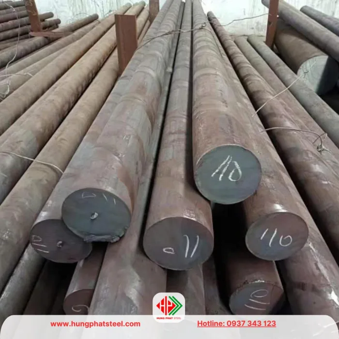 Thép tròn đặc phi 110 (láp đặc D110)