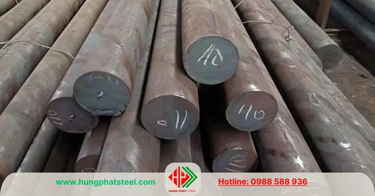 Thép tròn đặc phi 110 (láp đặc D110)