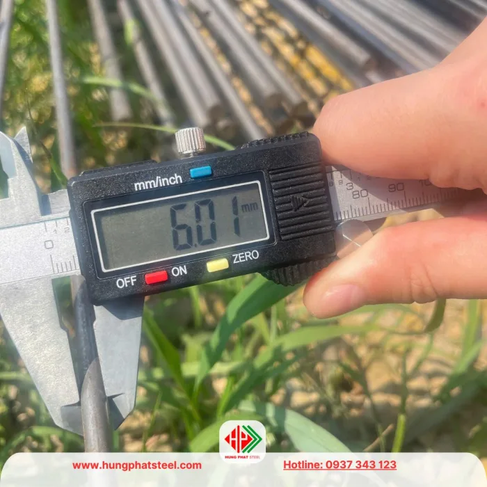 Thép tròn đặc phi 6 (Láp đặc D6)