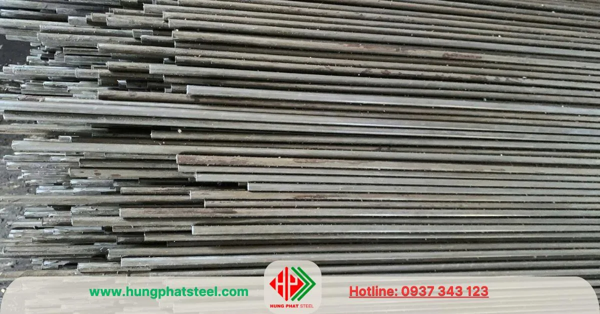 Thép tròn đặc phi 6 (láp D6)