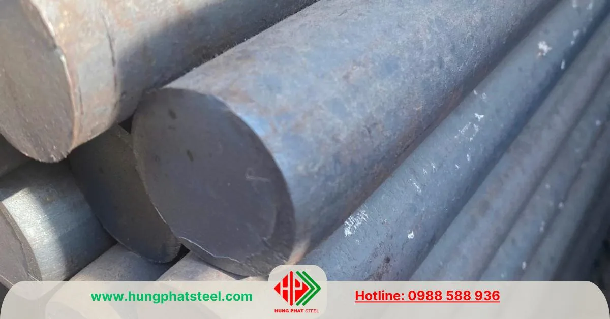 Thép tròn đặc phi 75 (Láp D75)