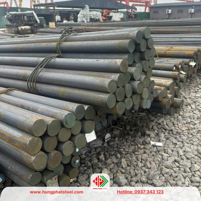 Thép tròn đặc phi 75 (Láp D75)