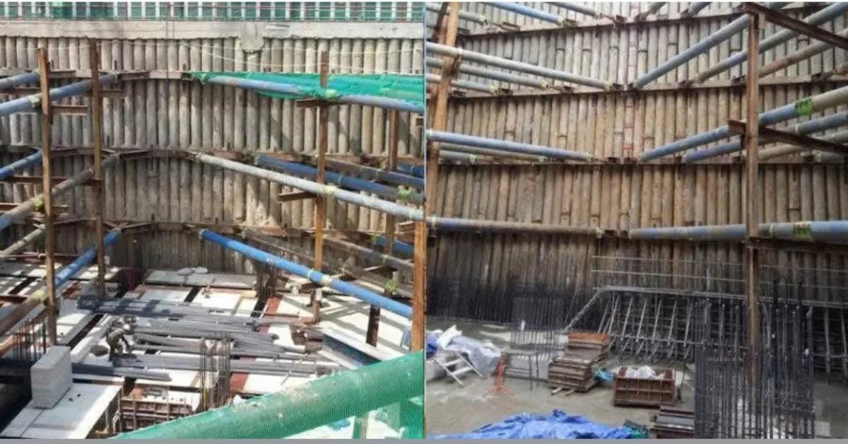 Tường vây bằng cọc ly tâm