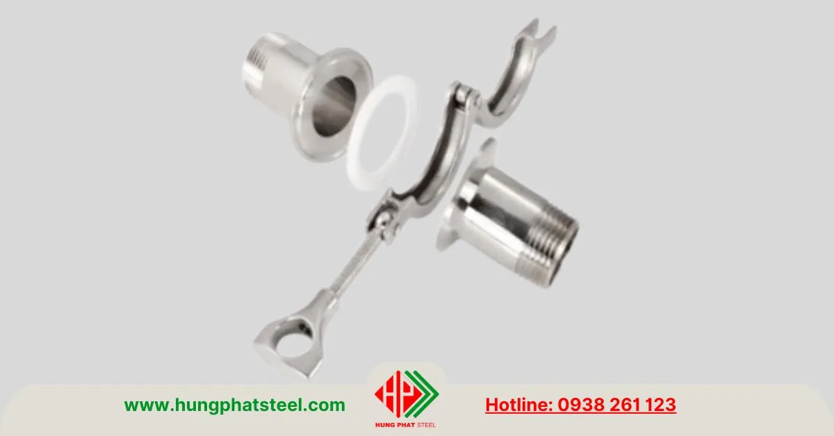 cấu tạo cùm lem (cùm clamp) inox