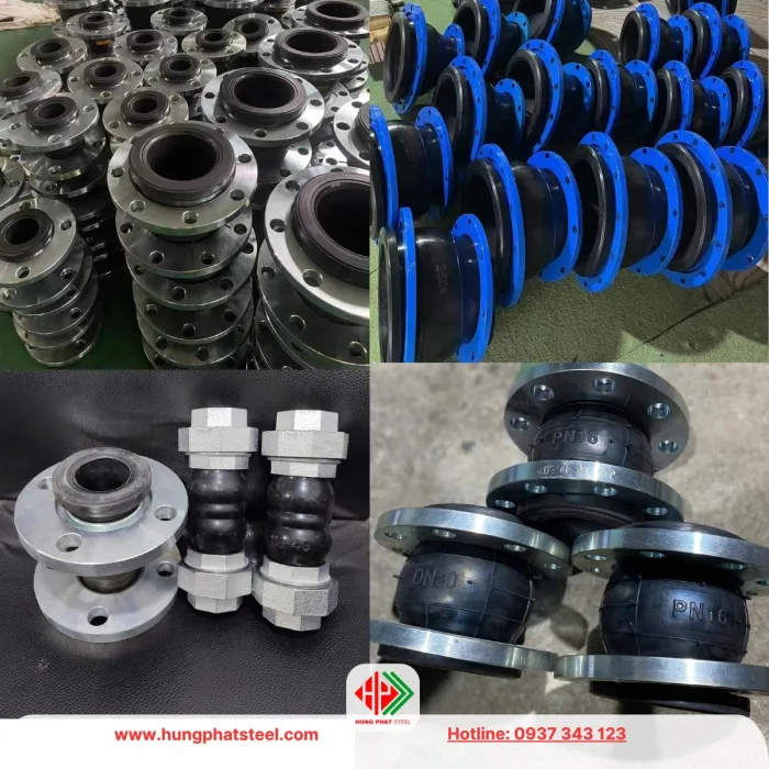 khớp nối mềm cao su chống rung