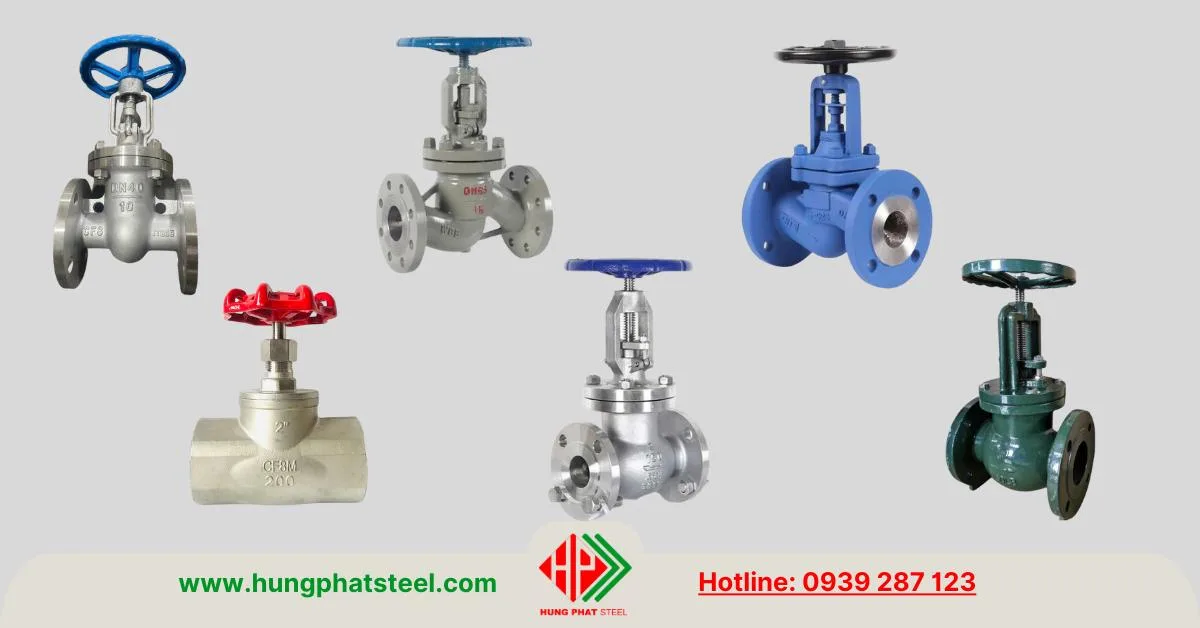 Một số loại van cầu (Globe Valve)