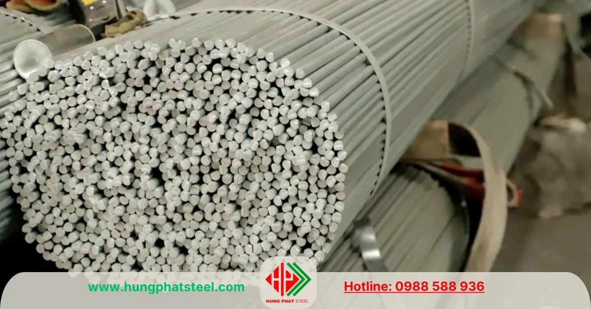 thép tròn đặc phi 8 (láp đặc D8)