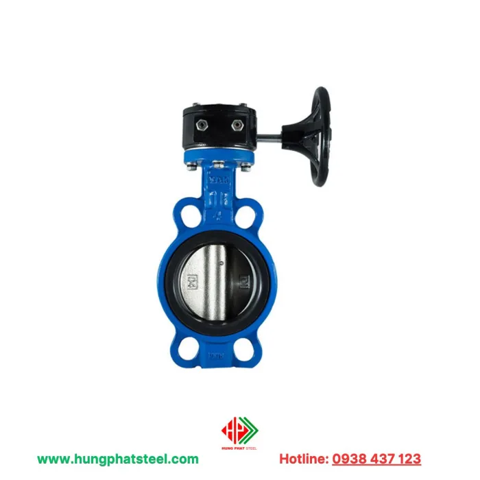 Van bướm nước PN10/16 (Vận hành bằng hộp số trục vít) - Hình ảnh 3