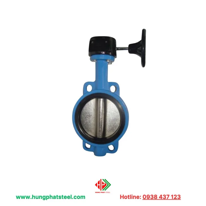 Van bướm nước PN10/16 (Vận hành bằng hộp số trục vít) - Hình ảnh 2