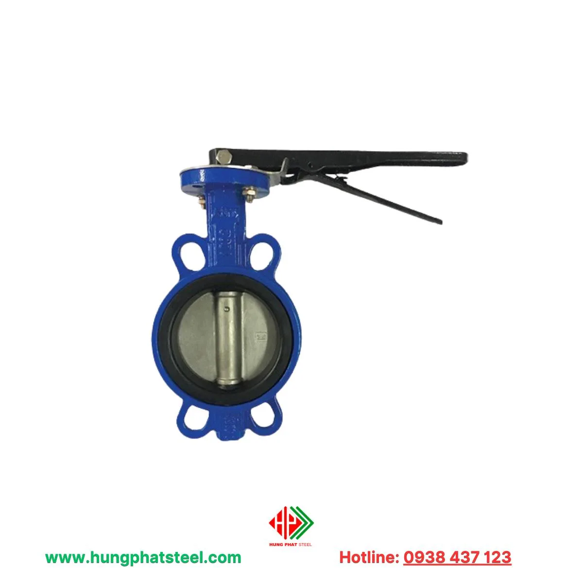 Van bướm nước PN10/16 (vận hành bằng tay gạt)