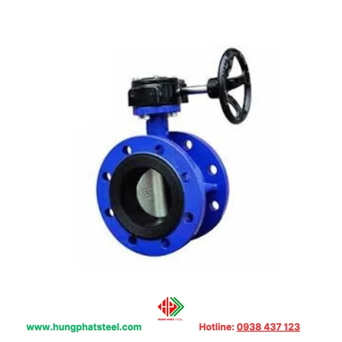 Van bướm tâm PN16 dạng mặt bích - Hình ảnh 2