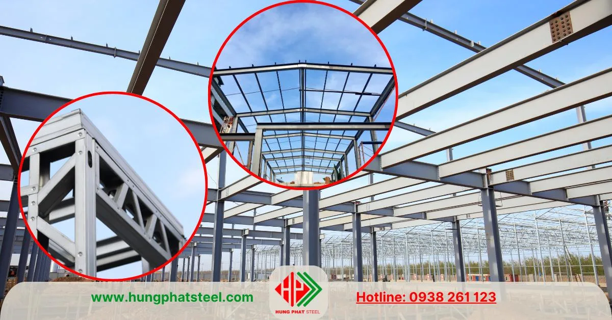Cách vận dụng sản phẩm trong cấu kiện chịu lực