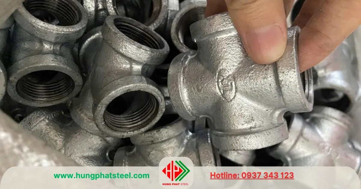 Chữ thập ren mạ kẽm (cross)