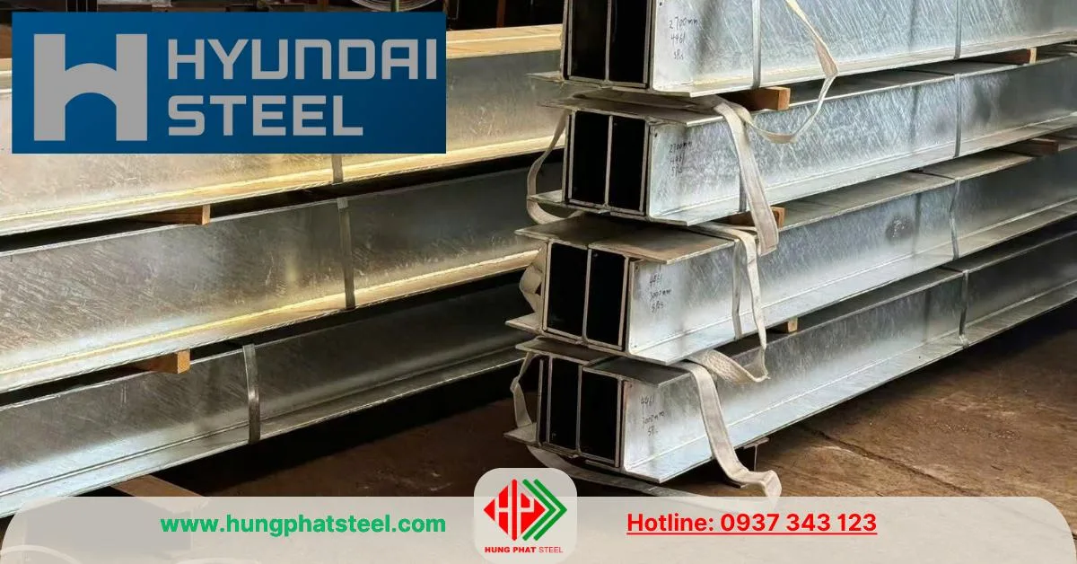 Chúng tôi nhận gia công mạ kẽm nhúng nóng thép i Hyundai