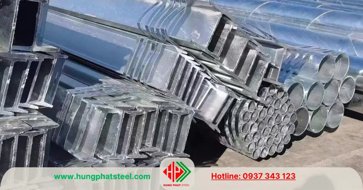 Chúng tôi nhận mạ kẽm thép hình i150 An Khánh từ 3-5 ngày