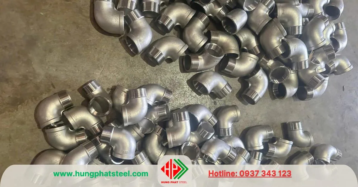Co điếu inox (ren trong ren ngoài)