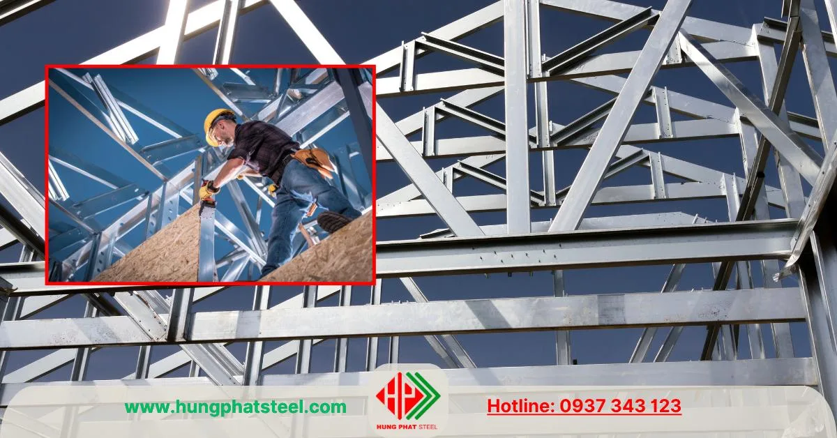 Có mặt trong nhiều công trình thi công (ví dụ như nhà thép)