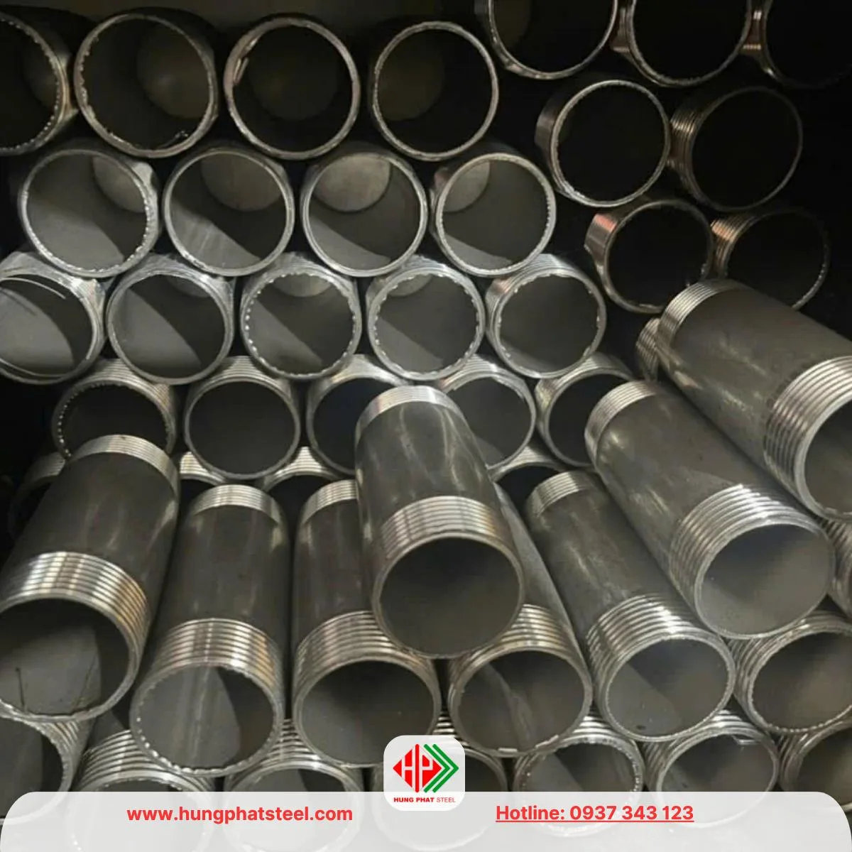 Kép 2 đầu ren 100mm 200mm (XEM 1 tấc 2 tấc