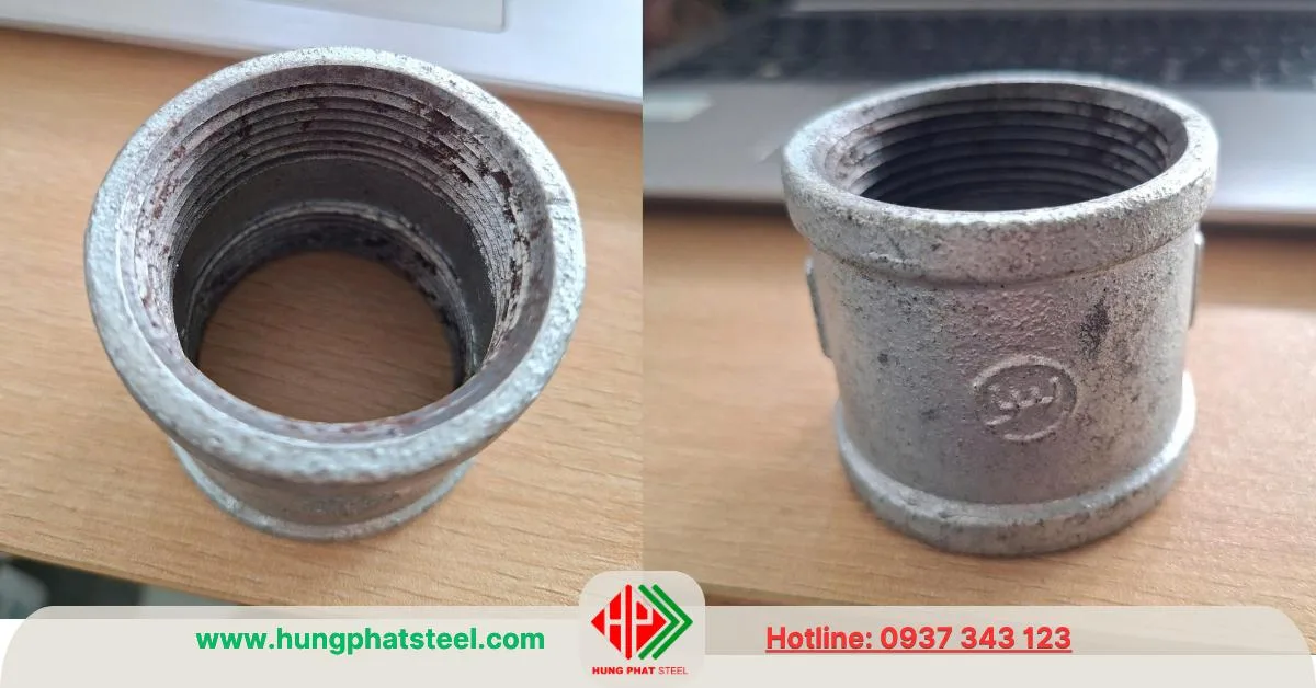 Măng sông ren mạ kẽm (socket