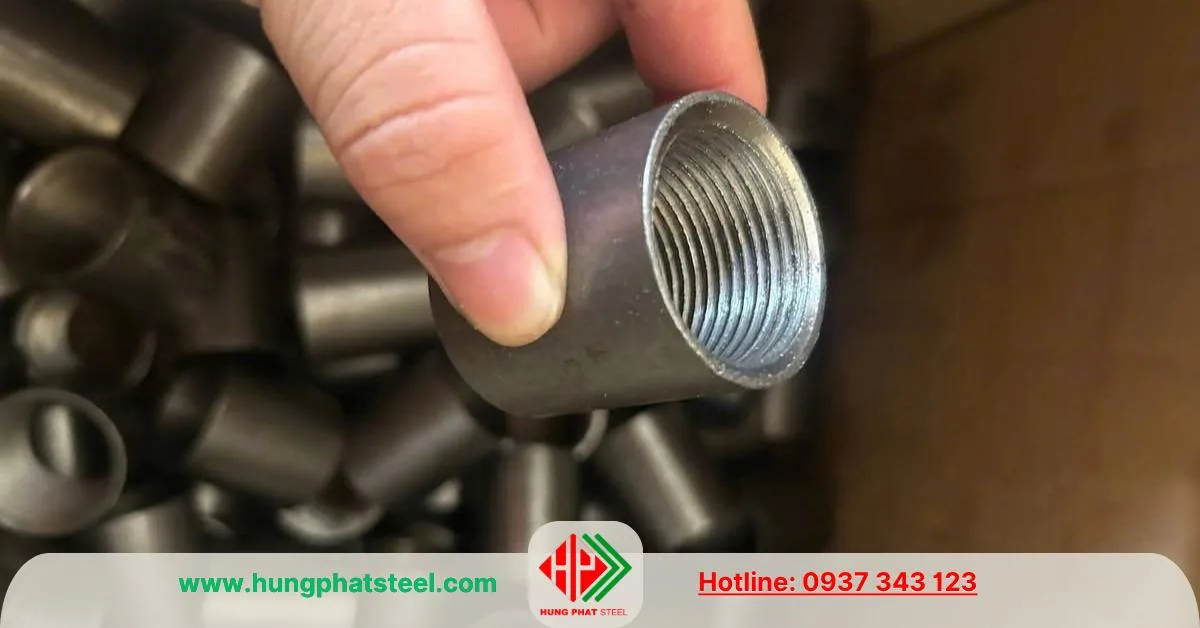 Măng sông thép hàn (có ren trong)