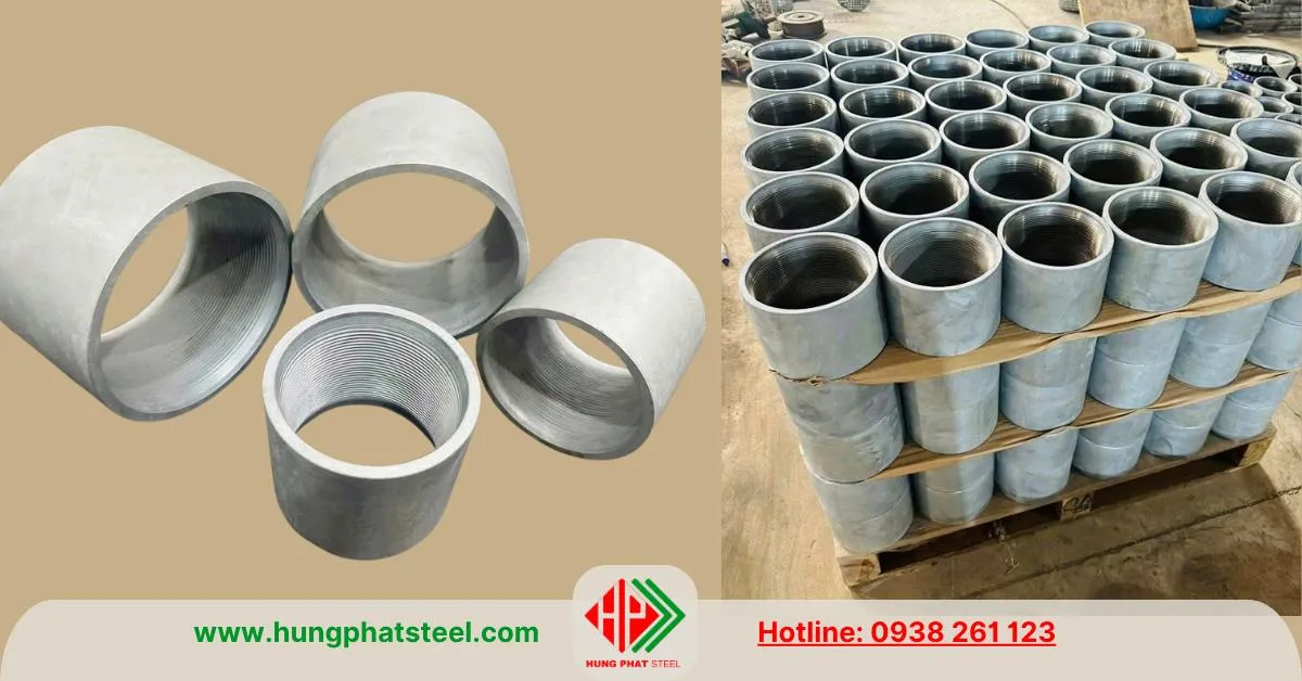 Măng sông thép hàn mạ kẽm nhúng nóng (quay ly tâm)