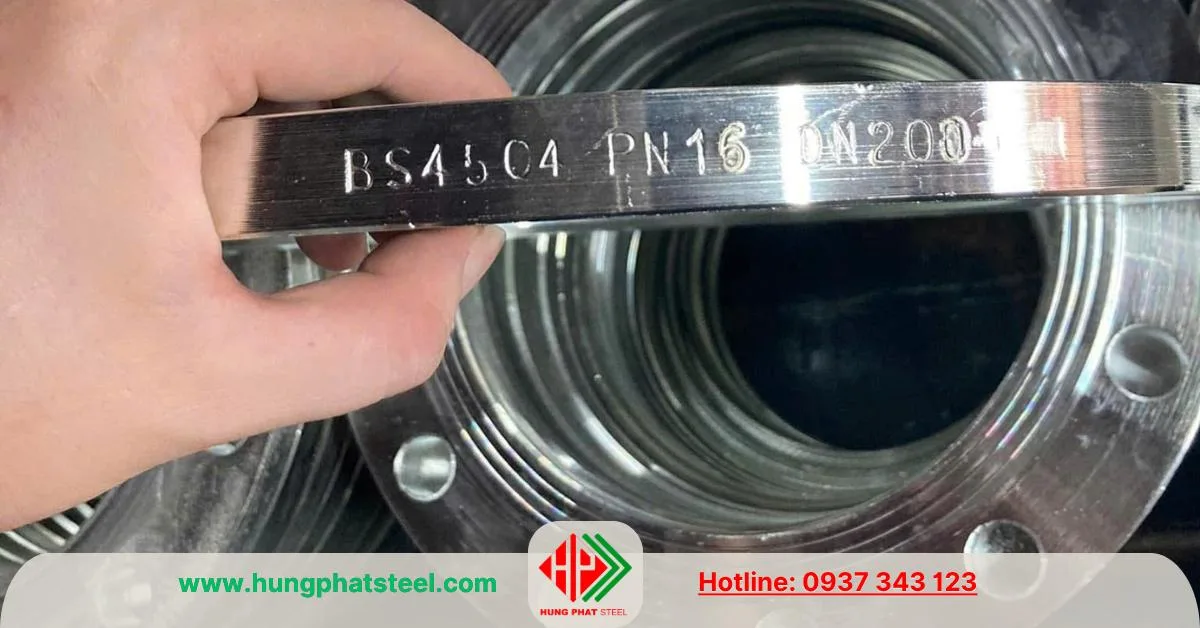 Mặt bích BS4504 PN16 DN200