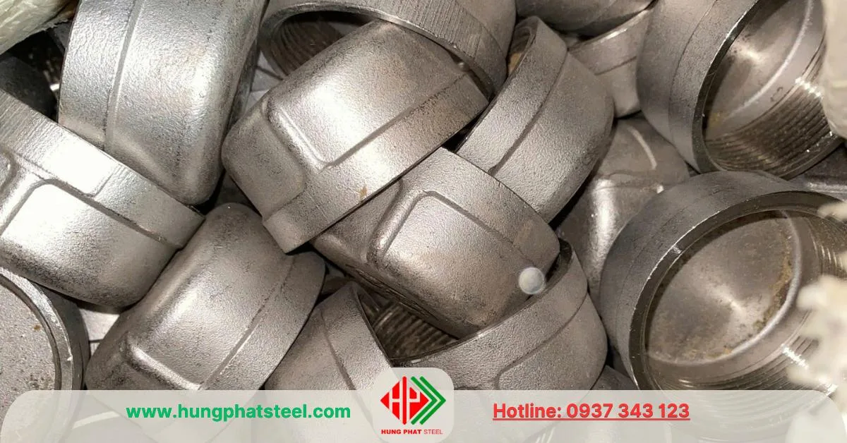 Nắp bịt ống ren trong INOX