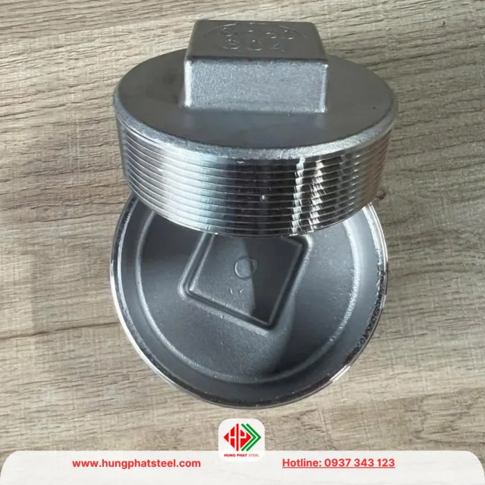 Nút bịt ren ngoài inox 304