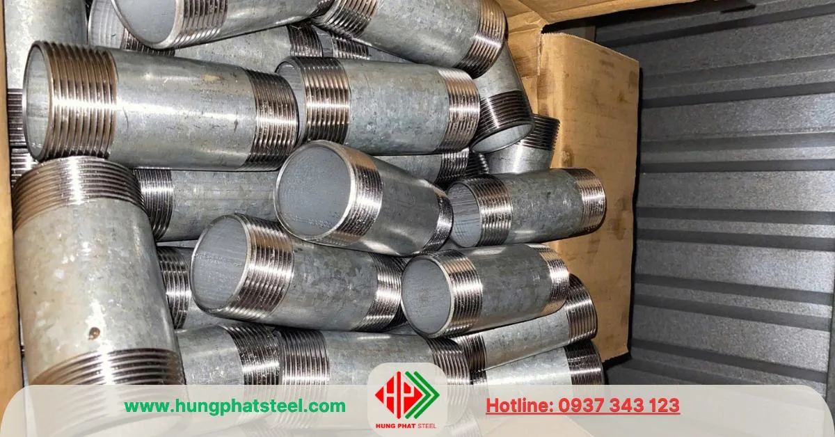 Ống 2 đầu ren 1 tấc (XEM 1 Tấc)