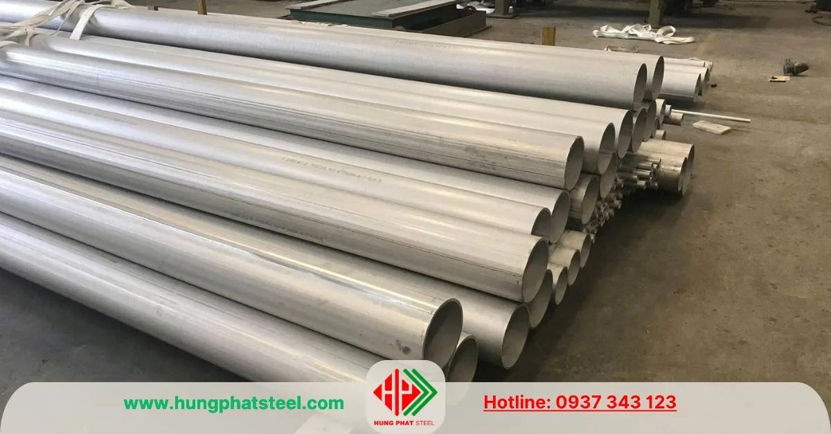Ống hàn công nghiệp inox 304 phi 273 DN250 .