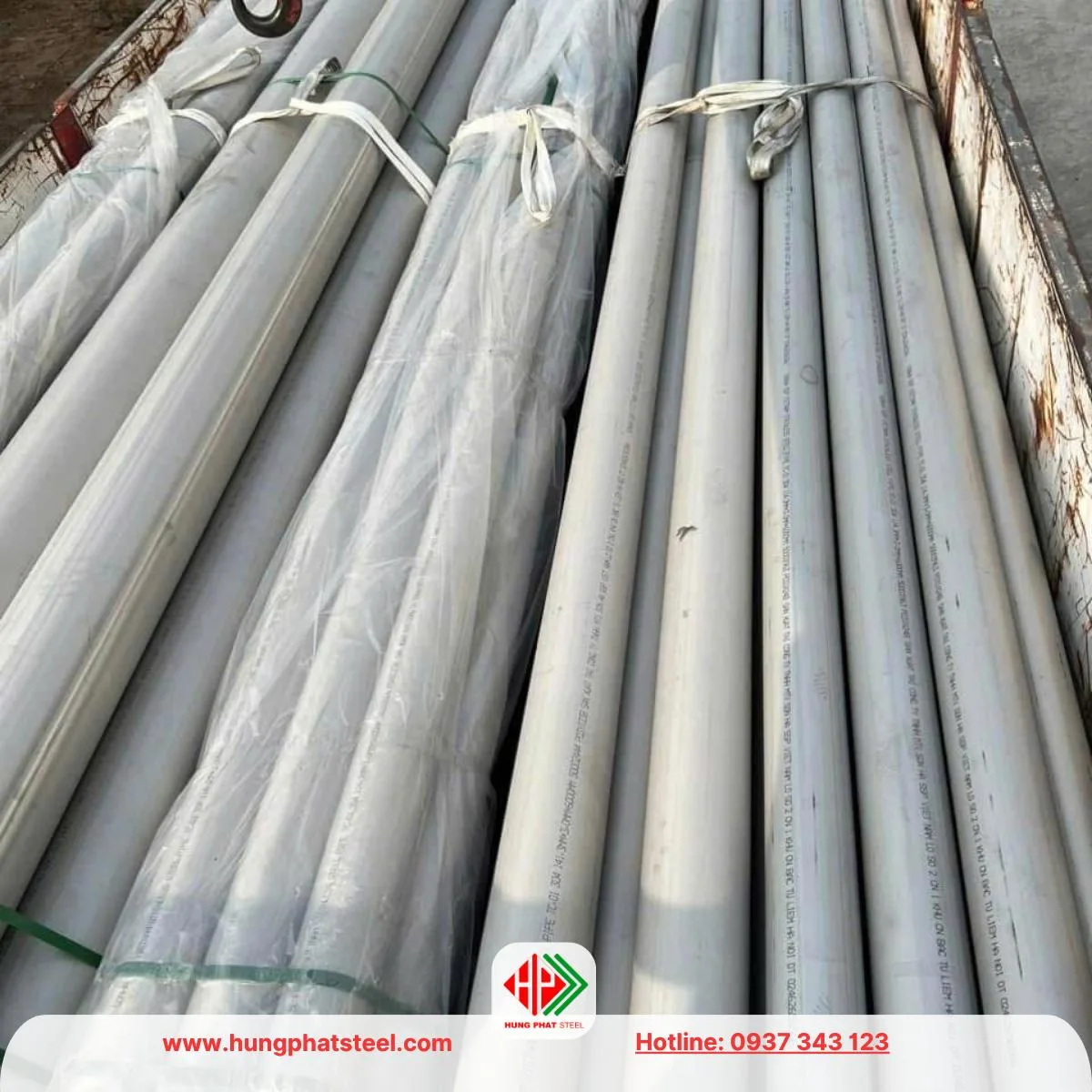 Ống inox 304 - công nghiệp phi 114 DN100