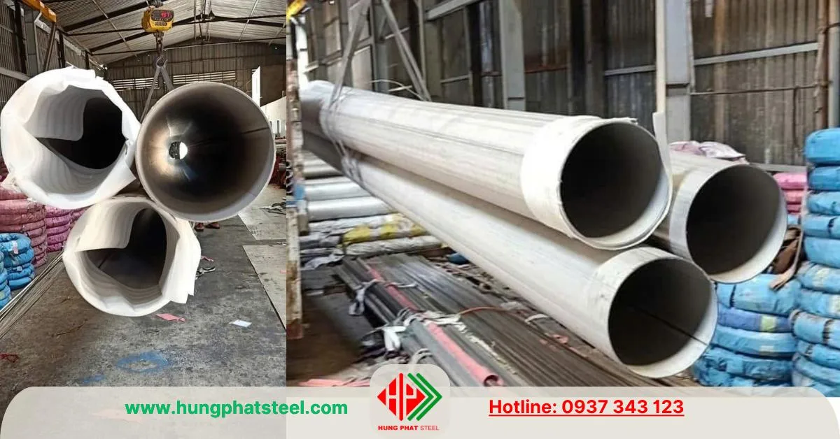 Ống inox 304 phi 273 DN250