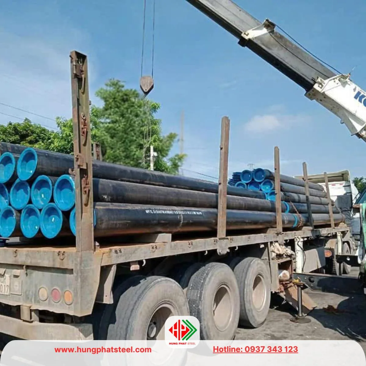 Ống thép đúc đen phi 273 DN250 sẵn kho Thép Hùng Phát