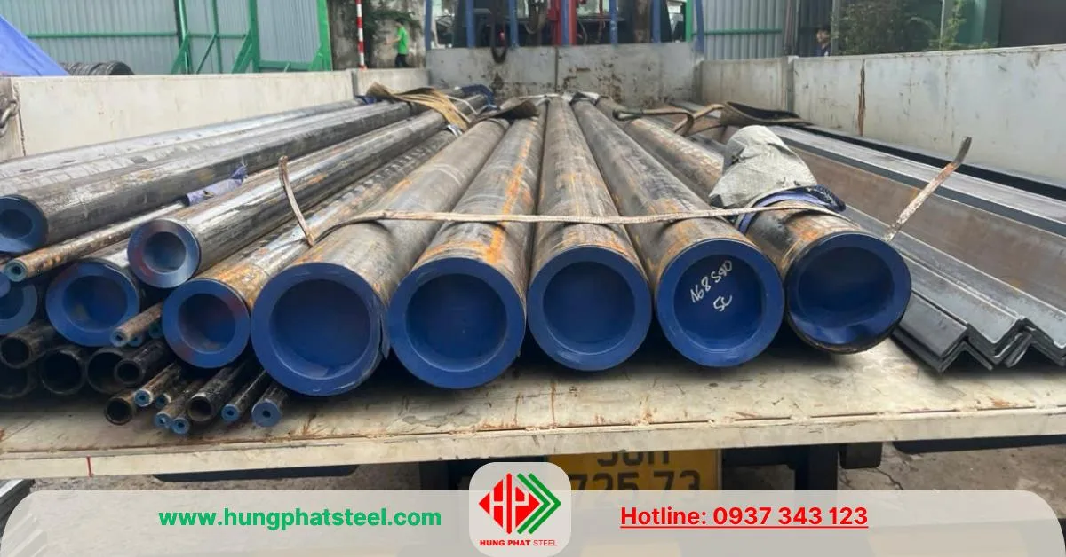 Ống thép đúc phi 168 DN150