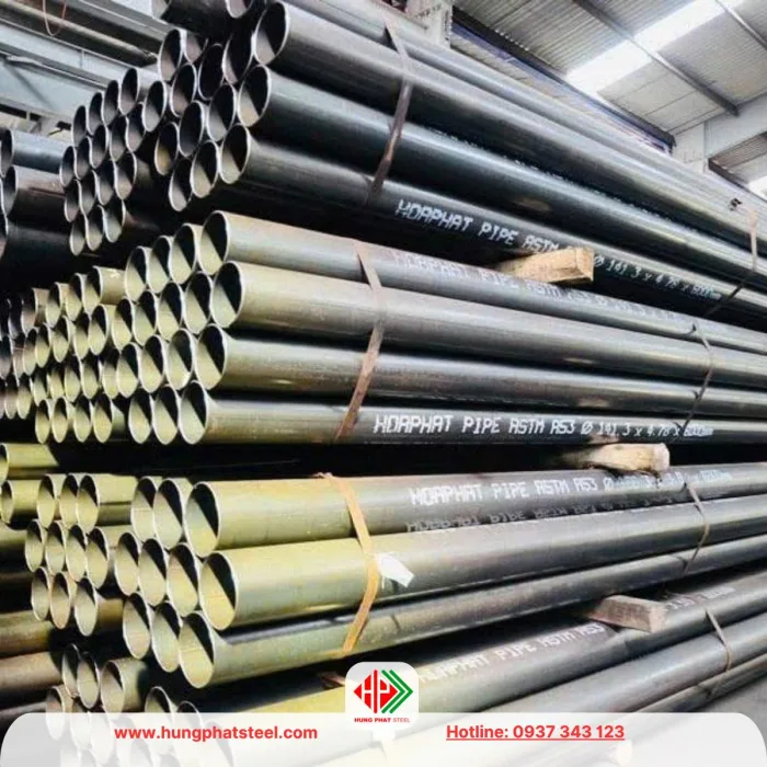 Ống thép hàn đen Hòa Phát