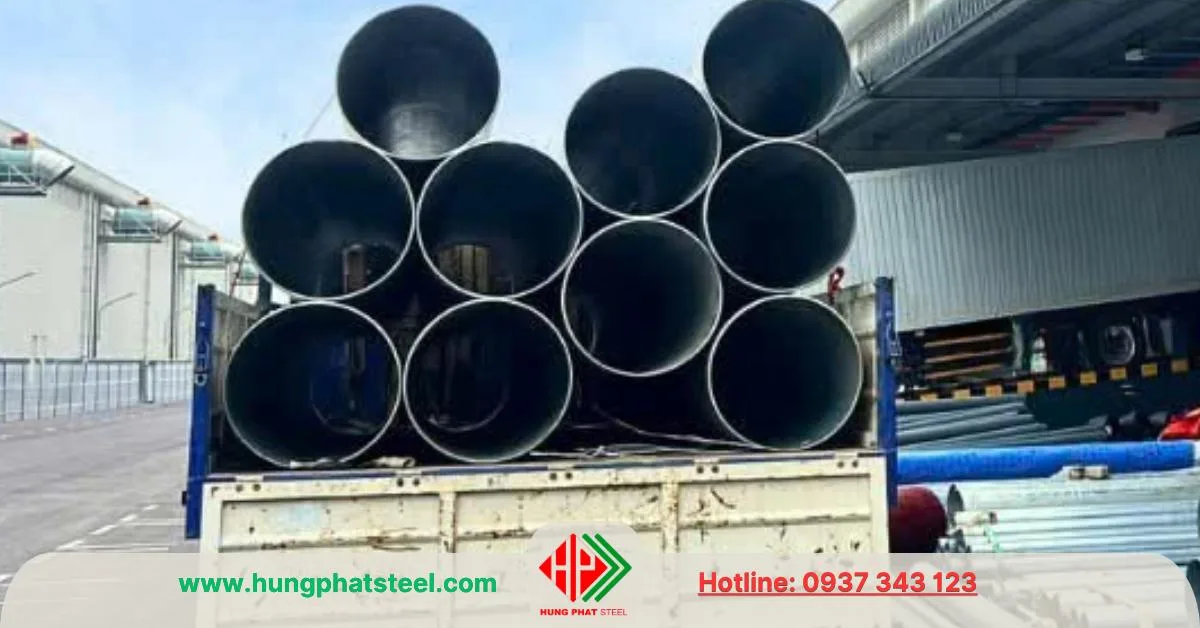 Ống thép mạ kẽm phi 610 DN600