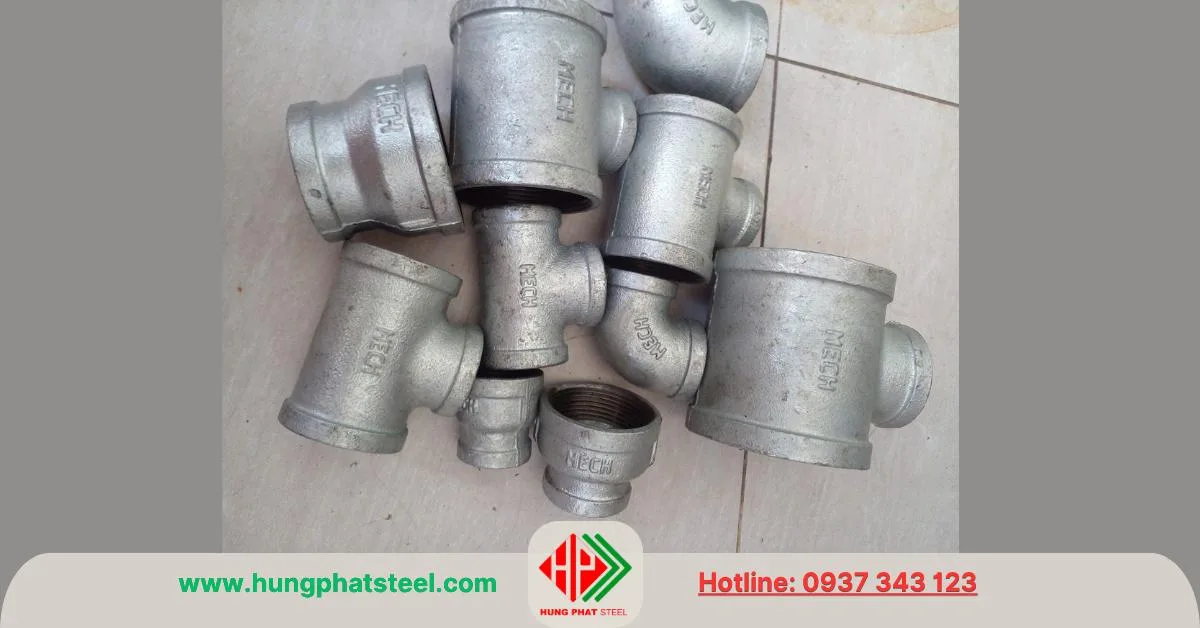 Phụ kiện ren mạ kẽm MECH