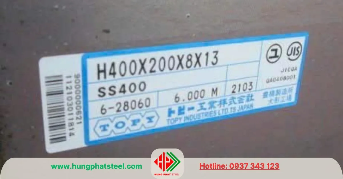 Thép H xuất xứ Nhật Bản (Japan)