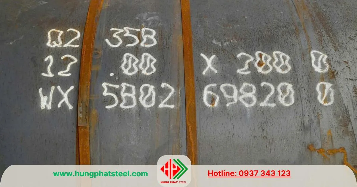 Thép Q235 dày 12ly