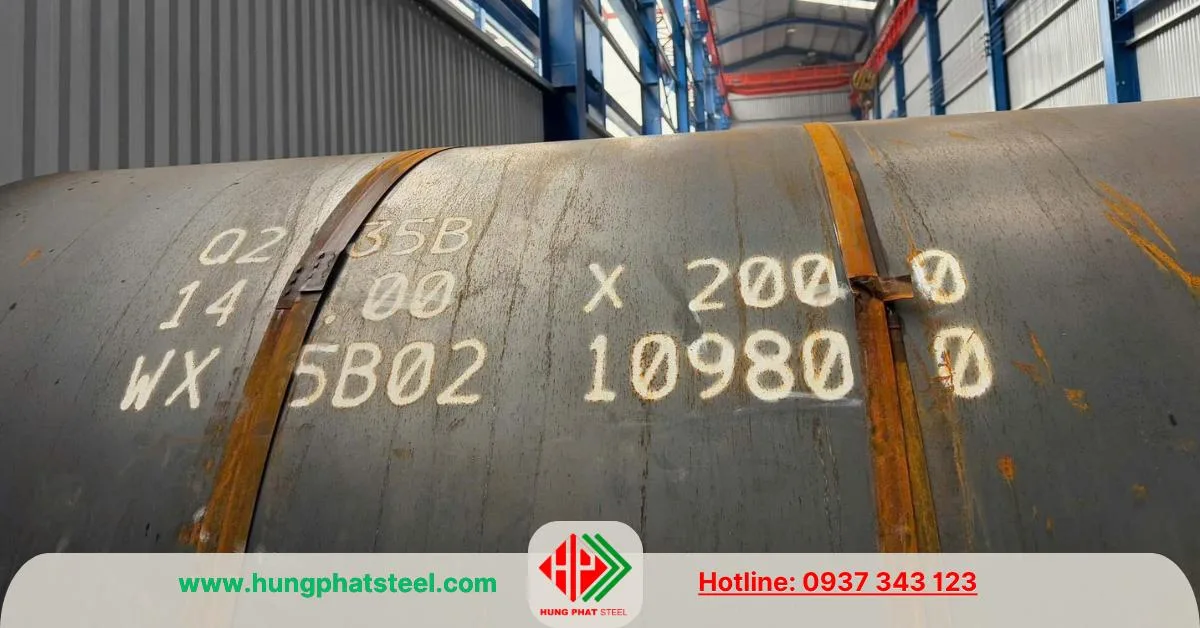 Thép Q235 dày 14ly