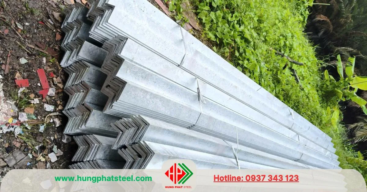 Thép V90 mạ kẽm nhúng nóng