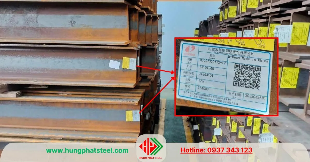 Thép hình H Trung Quốc - (H Beam Made in China)