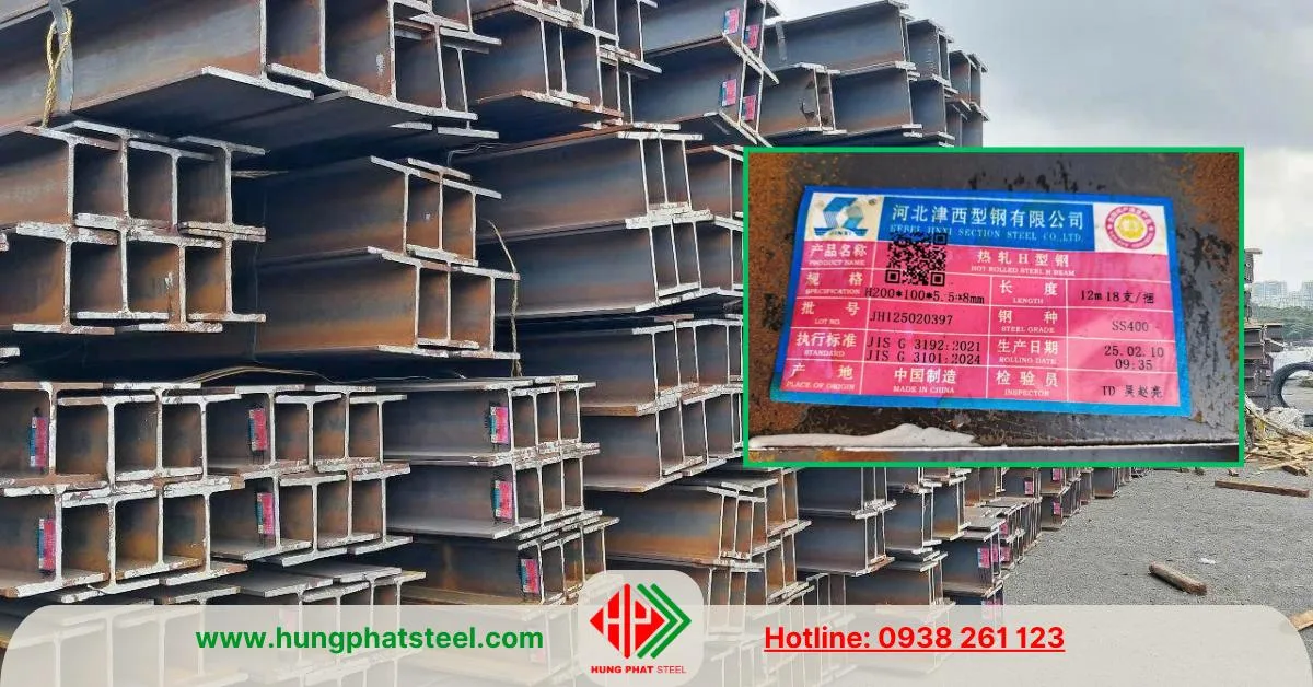 Thép hình H Trung Quốc (H Beam Made in China)
