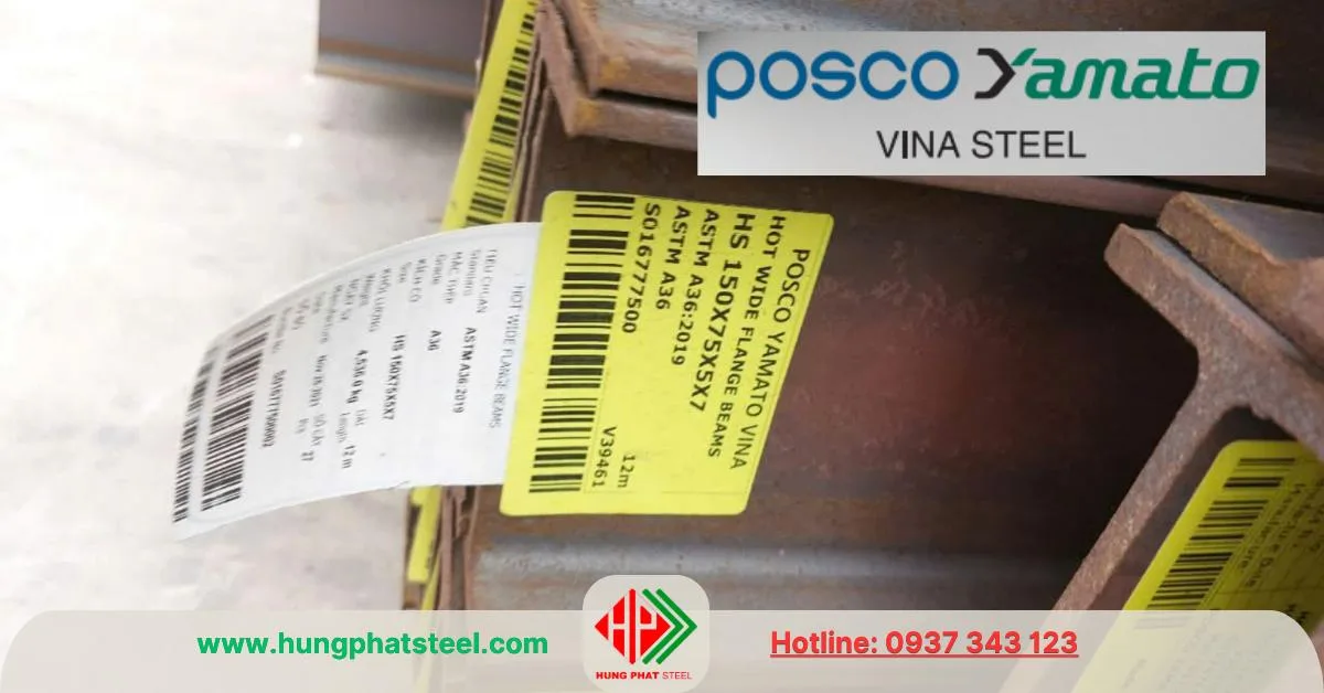 Thép hình H150 POSCO