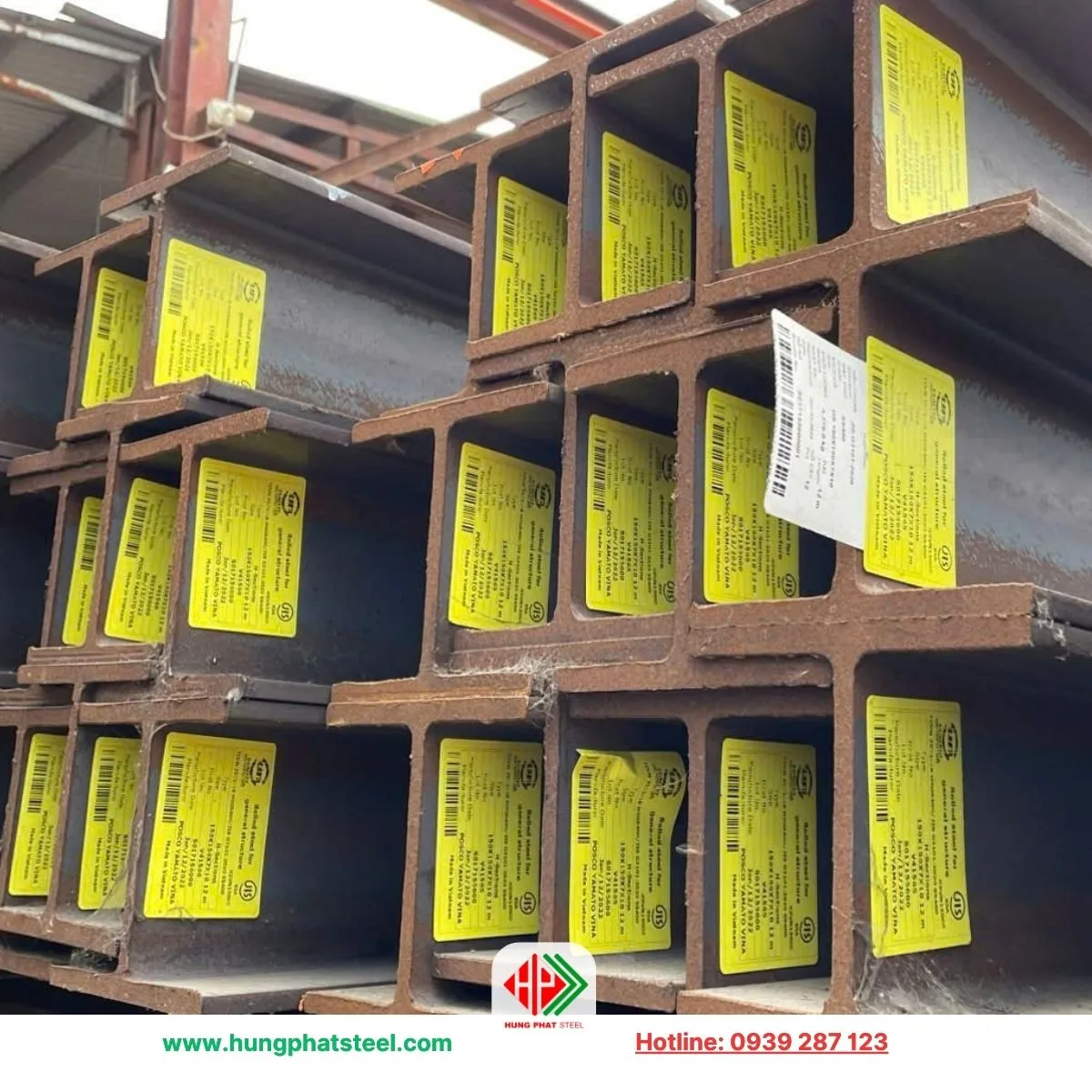 Thép hình H150 của Posco Yamato Vina