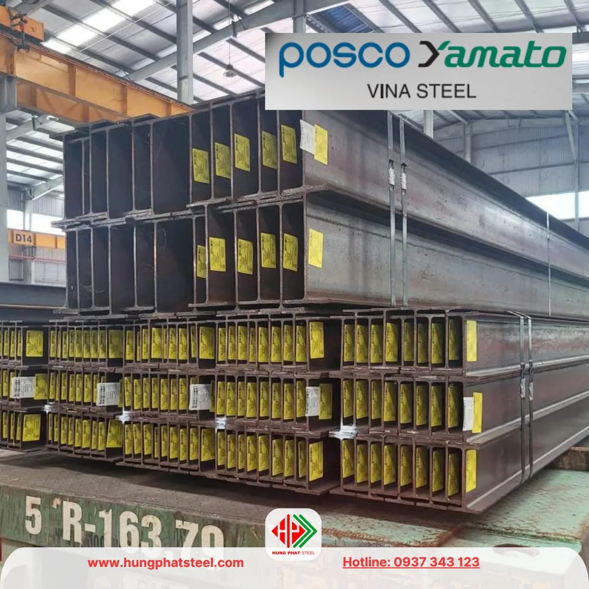 Thép hình H400 POSCO